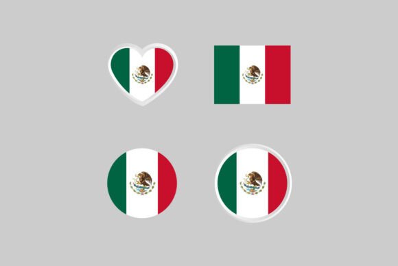Download Mexico Nation Flag Collection Emblem Des - Collection Collection