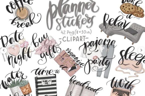 Download Planner Stickers Collection Kit - Collection Collection