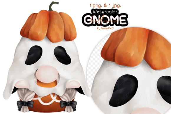 Download HALLOWEEN GNOME Watercolor - Gnome Collection