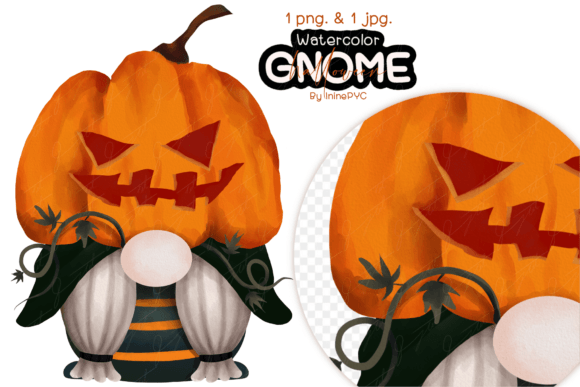 Download HALLOWEEN GNOME Watercolor - Gnome Collection