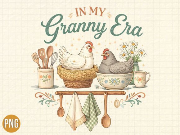 Download In My Granny Era Chicken Farm Life PNG - Farm Collection