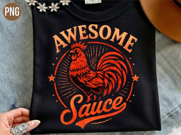 Download Awesome Sauce Rooster Farm Life PNG - Farm Collection