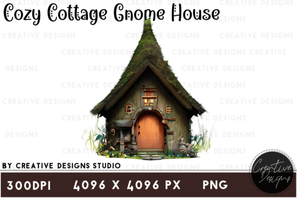 Download Cozy Cottage Gnome House - Gnome Collection