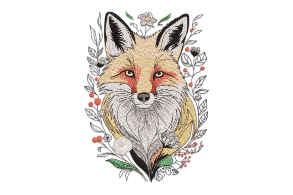Download Fox and Flowers - Fox Collection
