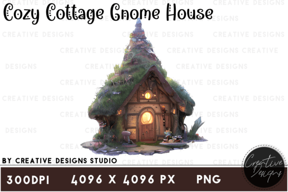 Download Cozy Cottage Gnome House - Gnome Collection