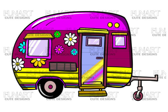 Download Camping Caravan , Wildlife Clipart, Png - Wildlife clipart Collection
