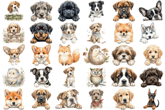 Download Adorable Puppy Breed Collection - Collection Collection