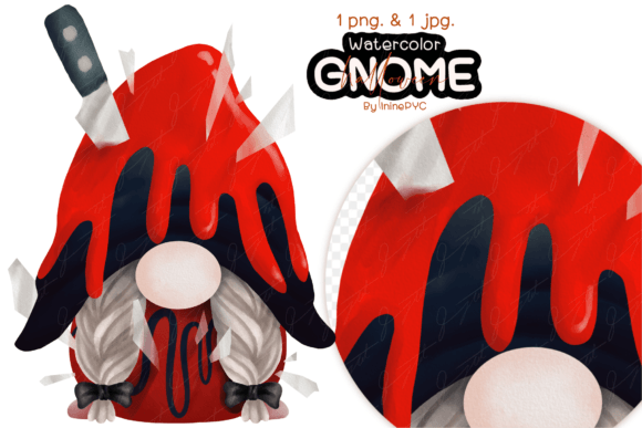 Download HALLOWEEN GNOME Watercolor - Gnome Collection