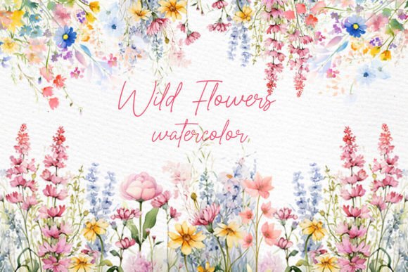 Download Spring Flowers Clipart Wild Flowers PNG - Spring Collection