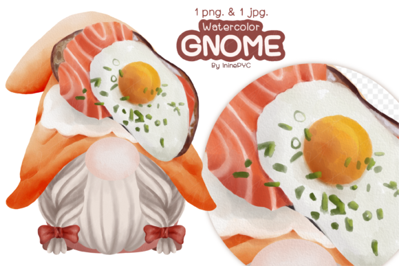 Download SWEETS GNOME Watercolor - Gnome Collection
