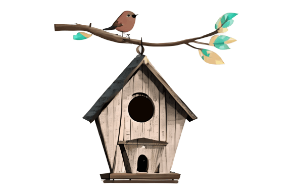 Download Spring Bird House - Spring Collection